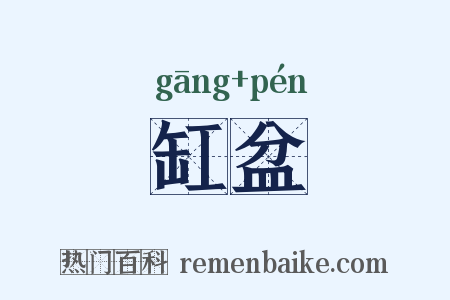 缸盆是什么意思的图片